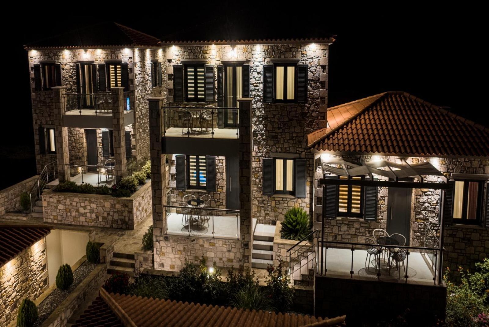 Lithoessa Luxury Apartments Agios Ioannis Kaspaka Exteriér fotografie